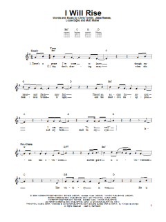 I Will Rise von Chris Tomlin (Download) 