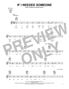 If I Needed Someone von The Beatles (Download) 