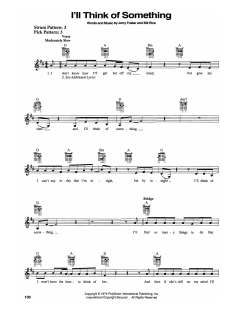 I'll Think Of Something von Mark Chesnutt (Download) 