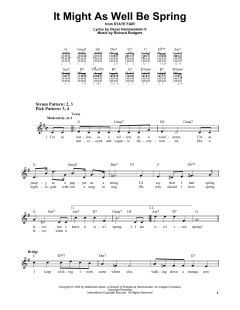 It Might As Well Be Spring von Richard Rodgers (Download) 