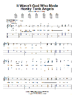 It Wasn't God Who Made Honky Tonk Angels von Kitty Wells (Download) 