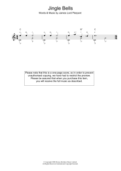 Jingle Bells von James Pierpont (Download) 