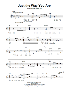 Just The Way You Are von Billy Joel (Download) 
