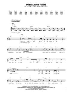 Kentucky Rain von Elvis Presley (Download) 