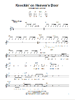 Knockin' On Heaven's Door von Bob Dylan (Download) 
