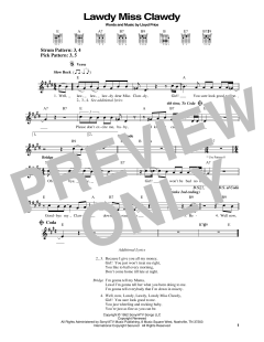 Lawdy Miss Clawdy von Elvis Presley (Download) 