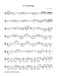 Le Fandango von Dionisio Aguado (Download) 