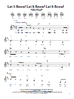 Let It Snow! Let It Snow! Let It Snow! von Sammy Cahn (Download) 