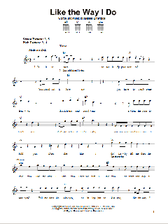 Like The Way I Do von Melissa Etheridge (Download) 