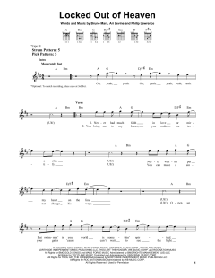 Locked Out Of Heaven von Bruno Mars (Download) 