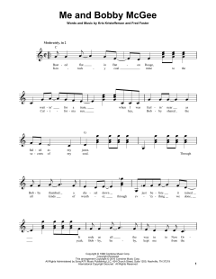 Me And Bobby McGee von Janis Joplin (Download) 