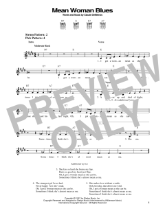 Mean Woman Blues von Elvis Presley (Download) 