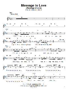 Message To Love von Robben Ford (Download) 