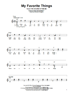 My Favorite Things von Richard Rodgers (Download) 