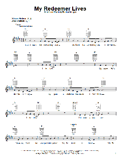 My Redeemer Lives von Reuben Morgan (Download) 