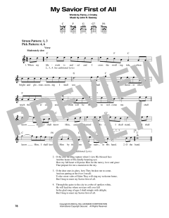 My Savior First Of All von John R. Sweney (Download) 