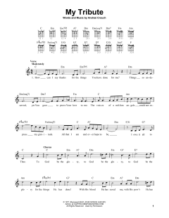 My Tribute von Andrae Crouch (Download) 