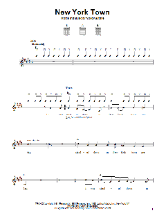 New York Town von Woody Guthrie (Download) 