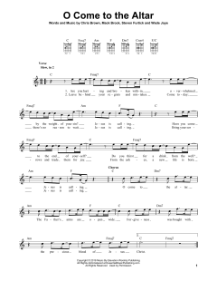 O Come To The Altar von Elevation Worship (Download) 