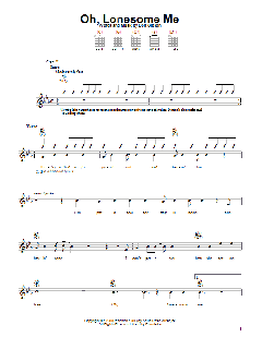 Oh, Lonesome Me von Don Gibson (Download) 