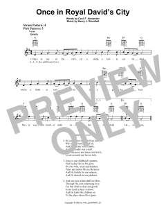 Once In Royal David's City von Cecil Frances Alexander (Download) 