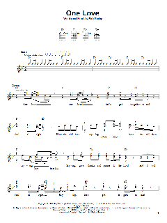 One Love von Bob Marley (Download) 