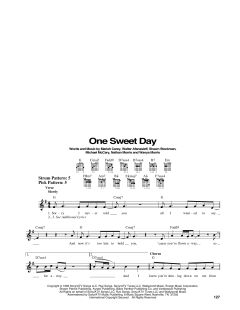 One Sweet Day von Mariah Carey (Download) 