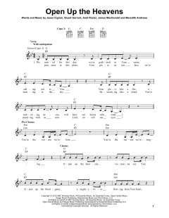 Open Up The Heavens von Meredith Andrews (Download) 