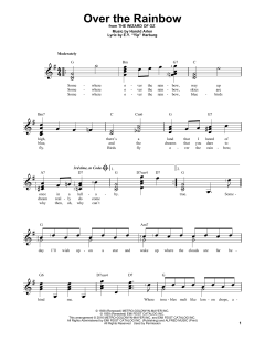 Over The Rainbow von Harold Arlen (Download) 