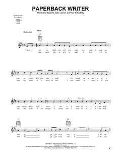 Paperback Writer von The Beatles (Download) 