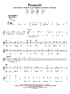 Paranoid von Black Sabbath (Download) 