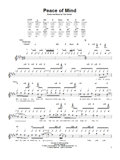 Peace Of Mind von Boston (Download) 