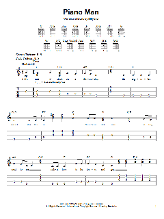 Piano Man von Billy Joel (Download) 