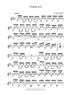 Prelude In D von Francesco Molino (Download) 