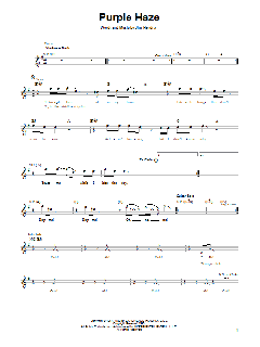 Purple Haze von Jimi Hendrix (Download) 