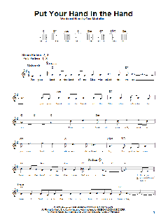 Put Your Hand In The Hand von Ocean (Download) 