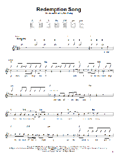 Redemption Song von Bob Marley (Download) 