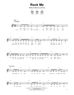 Rock Me von Steppenwolf (Download) 