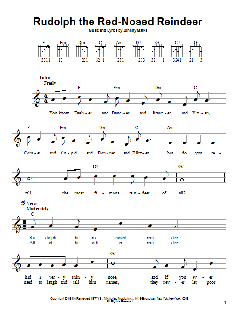 Rudolph The Red-Nosed Reindeer von Johnny Marks (Download) 