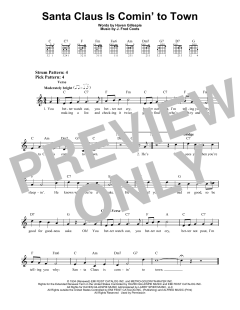 Santa Claus Is Comin' To Town von Fred Coots (Download) 