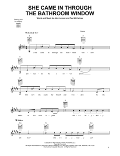 She Came In Through The Bathroom Window von Joe Cocker (Download) 