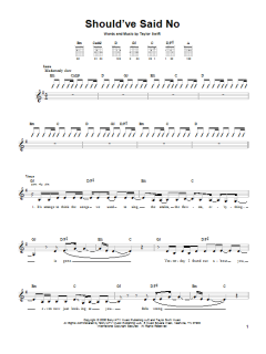 Should've Said No von Taylor Swift (Download) 