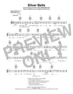 Silver Bells von Ray Evans (Download) 