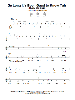 So Long It's Been Good To Know Yuh von Woody Guthrie (Download) 