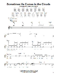 Sometimes He Comes In The Clouds von Steven Curtis Chapman (Download) 