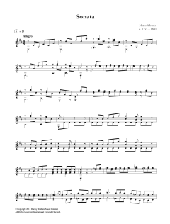 Sonata von Mateo Albéniz (Download) 