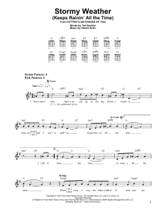 Stormy Weather von Harold Arlen (Download) 