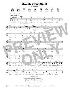 Sweet, Sweet Spirit (Download) 