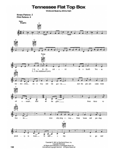 Tennessee Flat Top Box von Johnny Cash (Download) 