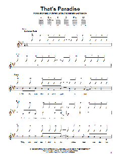 That's Paradise von Steven Curtis Chapman (Download) 